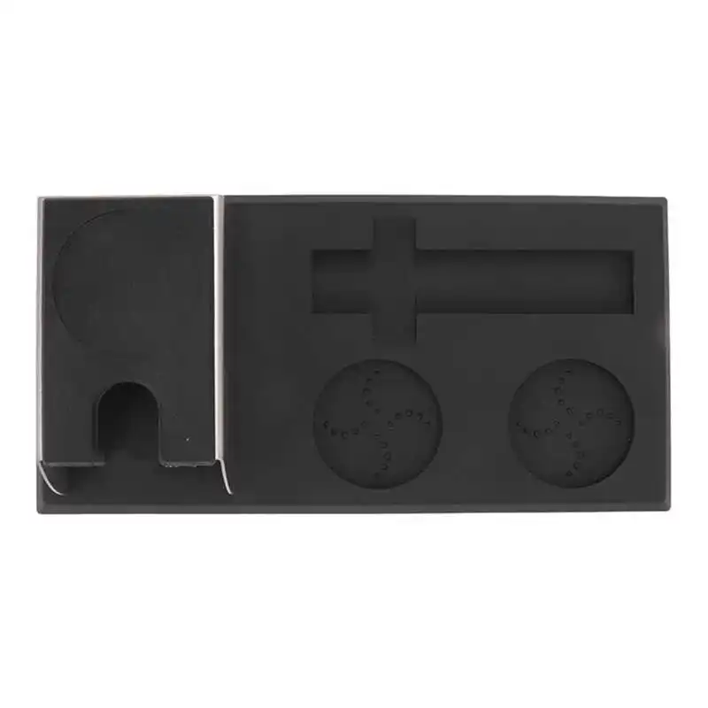 Black Coffee Hand Tamper Mat Holder Set Non Slip Stable Decorative Modern Tamper Storage Base Pad
Black Coffee Hand Tamper Mat Holder Set Non Slip Stable Decorative Modern Tamper Storage Base Pad