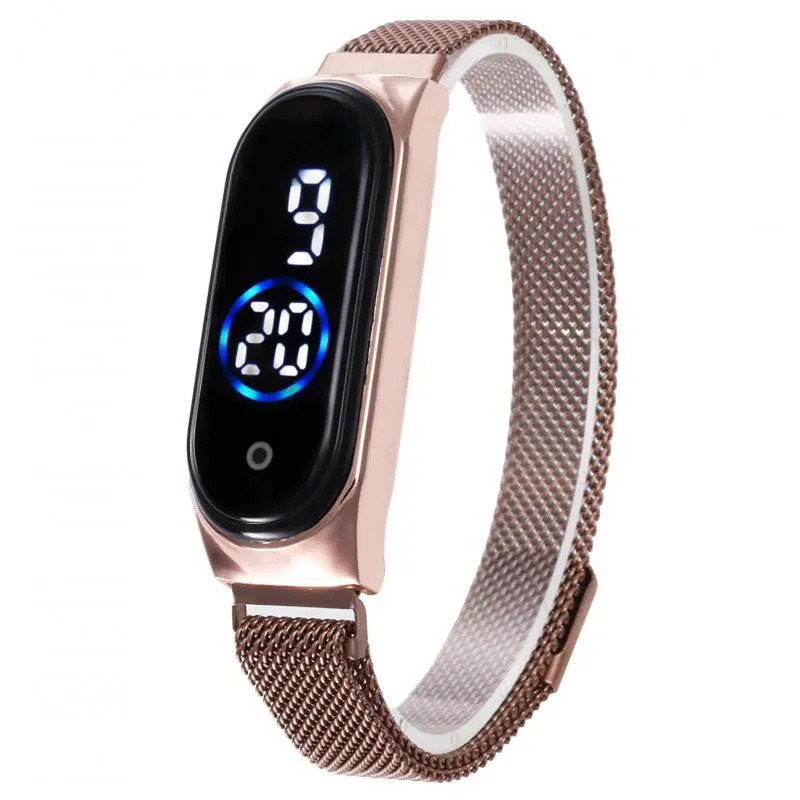 Led Frauen Uhr Magnetische Lodestone Wasserdichte Touch frauen Uhren Mode Touch Digitale Armbanduhren
Led Frauen Uhr Magnetische Lodestone Wasserdichte Touch frauen Uhren Mode Touch Digitale Armbanduhren