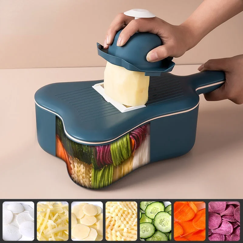 Vegetable Cutting Artifact Vegetable Cutting Artifact Multifunctional New Shredder Potato Shredder Silk Wiping Artifact
Vegetable Cutting Artifact Vegetable Cutting Artifact Multifunctional New Shredder Potato Shredder Silk Wiping Artifact