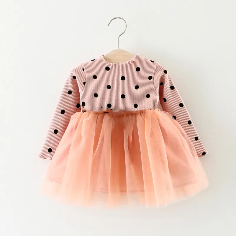 Girls Dress New Autumn Spring Girls Clothes Long Sleeve Dot Kids Tutu Dresses Baby Lace Dress
Girls Dress New Autumn Spring Girls Clothes Long Sleeve Dot Kids Tutu Dresses Baby Lace Dress