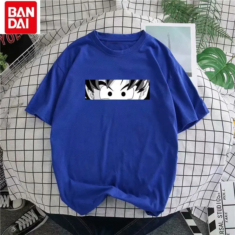 Bandai 2022 Summer Short Sleeve DragonBalls Anime Cotton Eyes Printed Casual Street Loose Trend Round Neck Couple T-Shirt
Bandai 2022 Summer Short Sleeve DragonBalls Anime Cotton Eyes Printed Casual Street Loose Trend Round Neck Couple T-Shirt