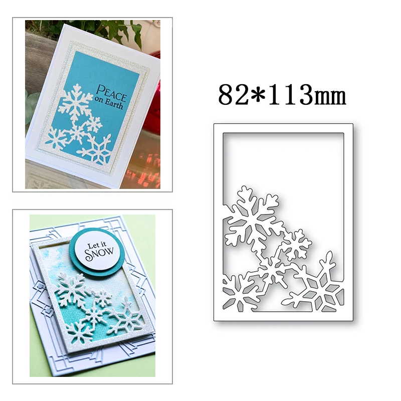New Five Snowflakes Rectangle Metal Cutting Die Scrapbook Template Cutting Card Making Decorative Relief Photo Album Diy Crafts
New Five Snowflakes Rectangle Metal Cutting Die Scrapbook Template Cutting Card Making Decorative Relief Photo Album Diy Crafts