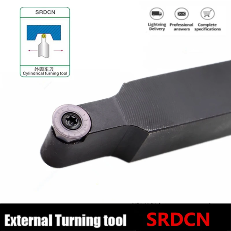 1PC SRDCN1212H06 SRDCN1616H06 SRDCN1616H08 SRDCN2020K08 SRDCN2525M12 CNC Lathe cutter Tools SRDCN External turning tool holder
1PC SRDCN1212H06 SRDCN1616H06 SRDCN1616H08 SRDCN2020K08 SRDCN2525M12 CNC Lathe cutter Tools SRDCN External turning tool holder