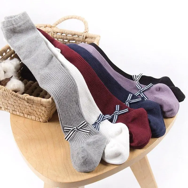 Autumn Children Baby Girls Candy Color Cute Tights Warm Solid Striped Bowknot Kids Stockings Pantyhose for 1-12 Years
Autumn Children Baby Girls Candy Color Cute Tights Warm Solid Striped Bowknot Kids Stockings Pantyhose for 1-12 Years