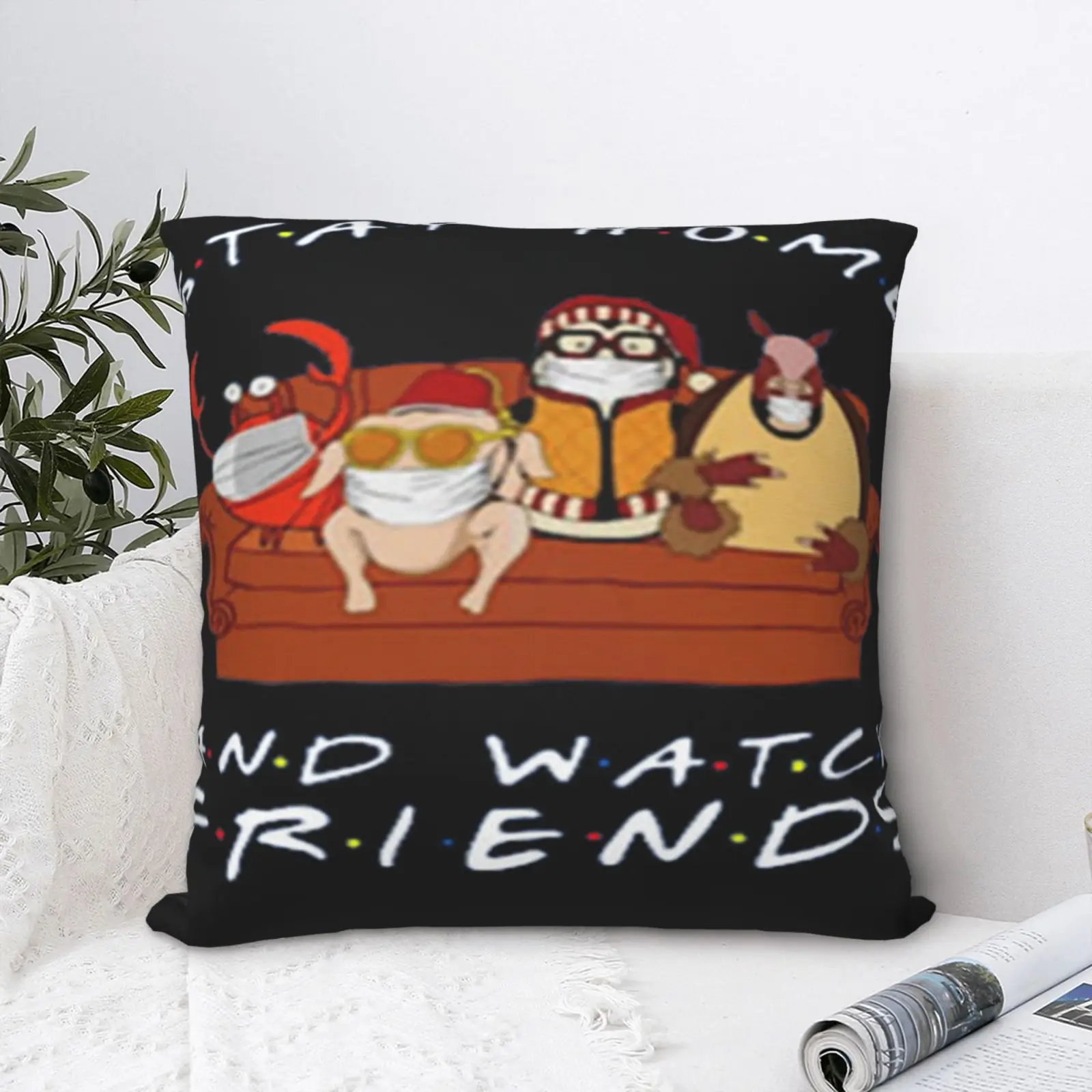 Nice Stay Home And Watch Friends чехол для подушки, Наволочки для подушки, белые наволочки для подушек, кавайные
Nice Stay Home And Watch Friends чехол для подушки, Наволочки для подушки, белые наволочки для подушек, кавайные