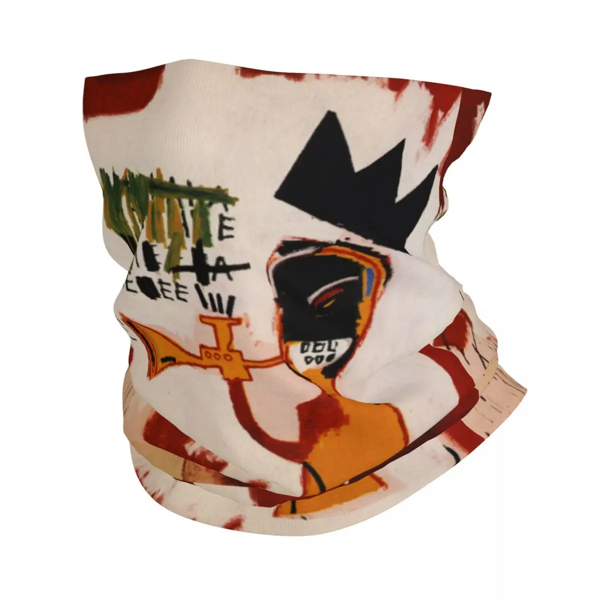 Trumpet By Jean Michel Basquiats Neck Gaiter Women Men Windproof Winter Bandana Scarf for Cycling
Trumpet By Jean Michel Basquiats Neck Gaiter Women Men Windproof Winter Bandana Scarf for Cycling