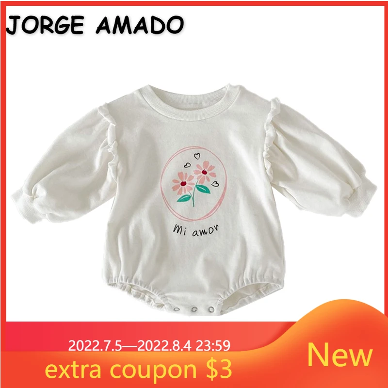 Новинка, осенняя одежда для маленьких девочек, боди, белый хлопковый комбинезон с длинным рукавом и круглым вырезом, Одежда для новорожденн...
Новинка, осенняя одежда для маленьких девочек, боди, белый хлопковый комбинезон с длинным рукавом и круглым вырезом, Одежда для новорожденн...