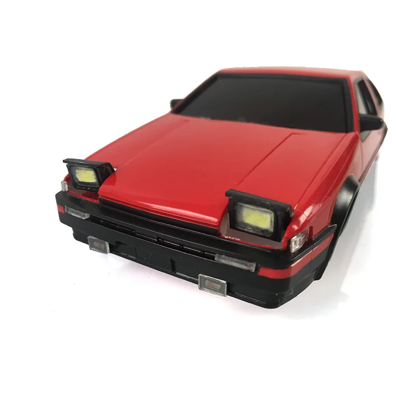 HGM игрушки пластиковый корпус корпуса 90 мм WB W Flip LED System Servo Для 1/24 TAMIYA 1/28 KYOSHO Drift