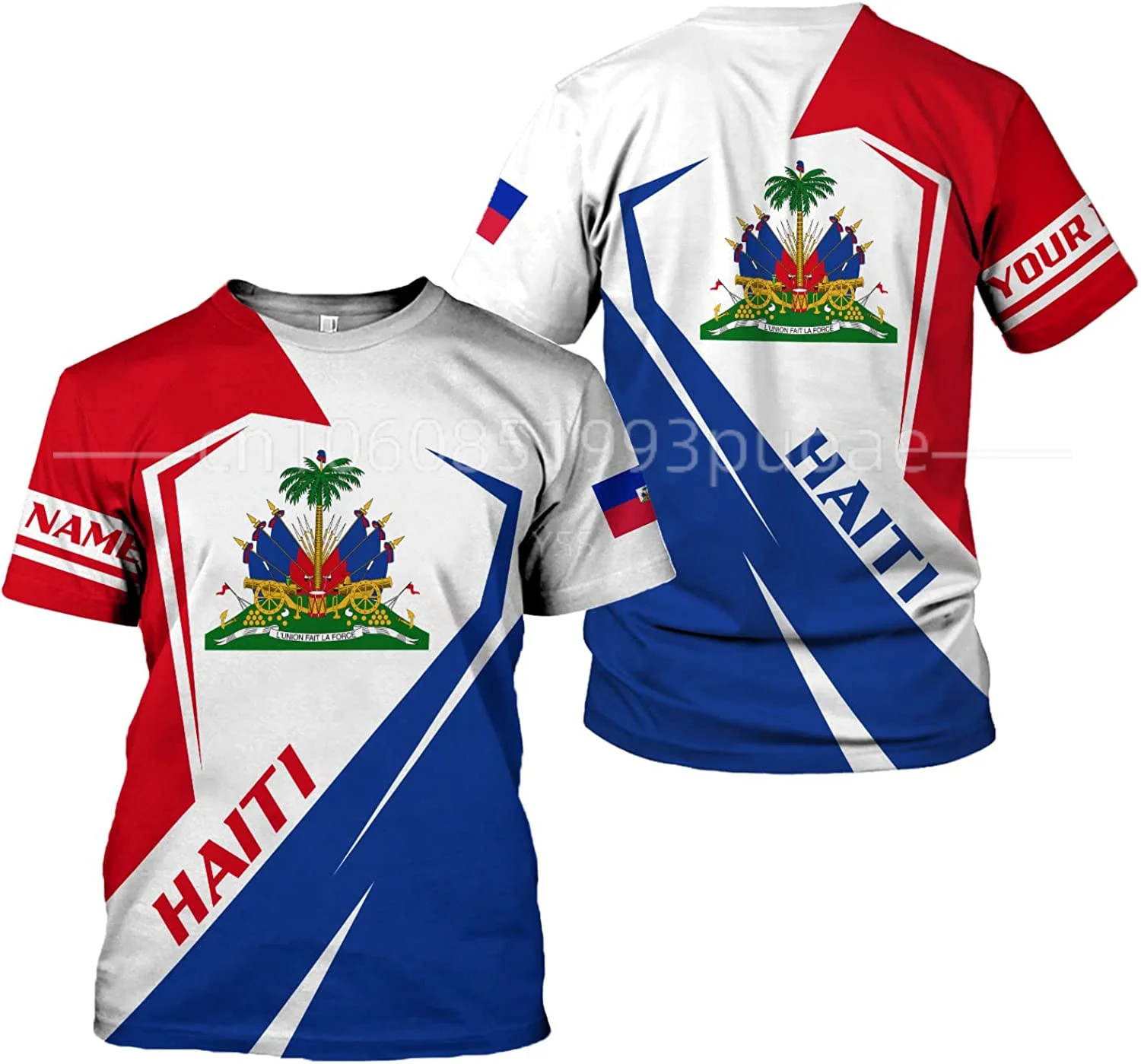 2023 Haiti National Flag T-shirt Haiti 3D print Street Harajuku Oversize O- Neck T-shirt Custom Name Men's and Women's Top
2023 Haiti National Flag T-shirt Haiti 3D print Street Harajuku Oversize O- Neck T-shirt Custom Name Men's and Women's Top