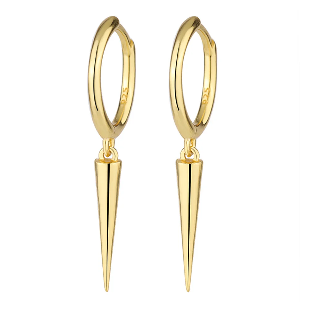 S925 Silver Tapered Ear Triangle Earrings Sterling Hook Fringe Women Cross Jewelry Conical Decoration Studs Woman Pendant
S925 Silver Tapered Ear Triangle Earrings Sterling Hook Fringe Women Cross Jewelry Conical Decoration Studs Woman Pendant