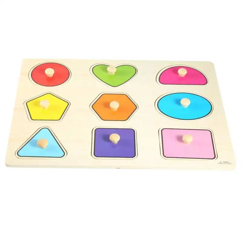 Wooden Geometric Shapes Puzzle Sorting Math Bricks Preschool Learning Educational Game Baby Toddler Toys for Children
Wooden Geometric Shapes Puzzle Sorting Math Bricks Preschool Learning Educational Game Baby Toddler Toys for Children