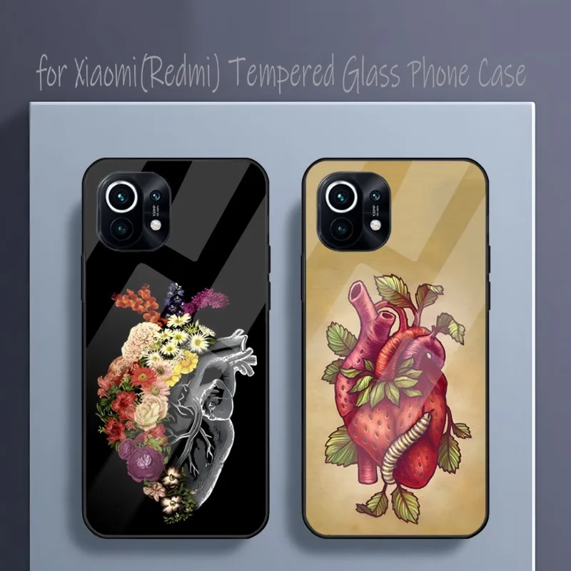 Human Organs Heart Art Phone Case Tempered Glass For Redmi K20 K30 K40 K50 Proplus 9 9A 9T Note10 11 T S Pro Poco F2 X3 NFC
Human Organs Heart Art Phone Case Tempered Glass For Redmi K20 K30 K40 K50 Proplus 9 9A 9T Note10 11 T S Pro Poco F2 X3 NFC