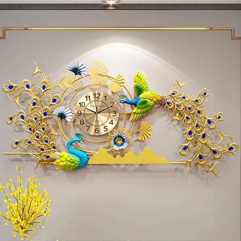 Stylish Living Room Wall Clock Luxury Digital Peacock Modern Wall Clock Unusual Giant Reloj De Pared Home Decoration LQQ35XP
Stylish Living Room Wall Clock Luxury Digital Peacock Modern Wall Clock Unusual Giant Reloj De Pared Home Decoration LQQ35XP