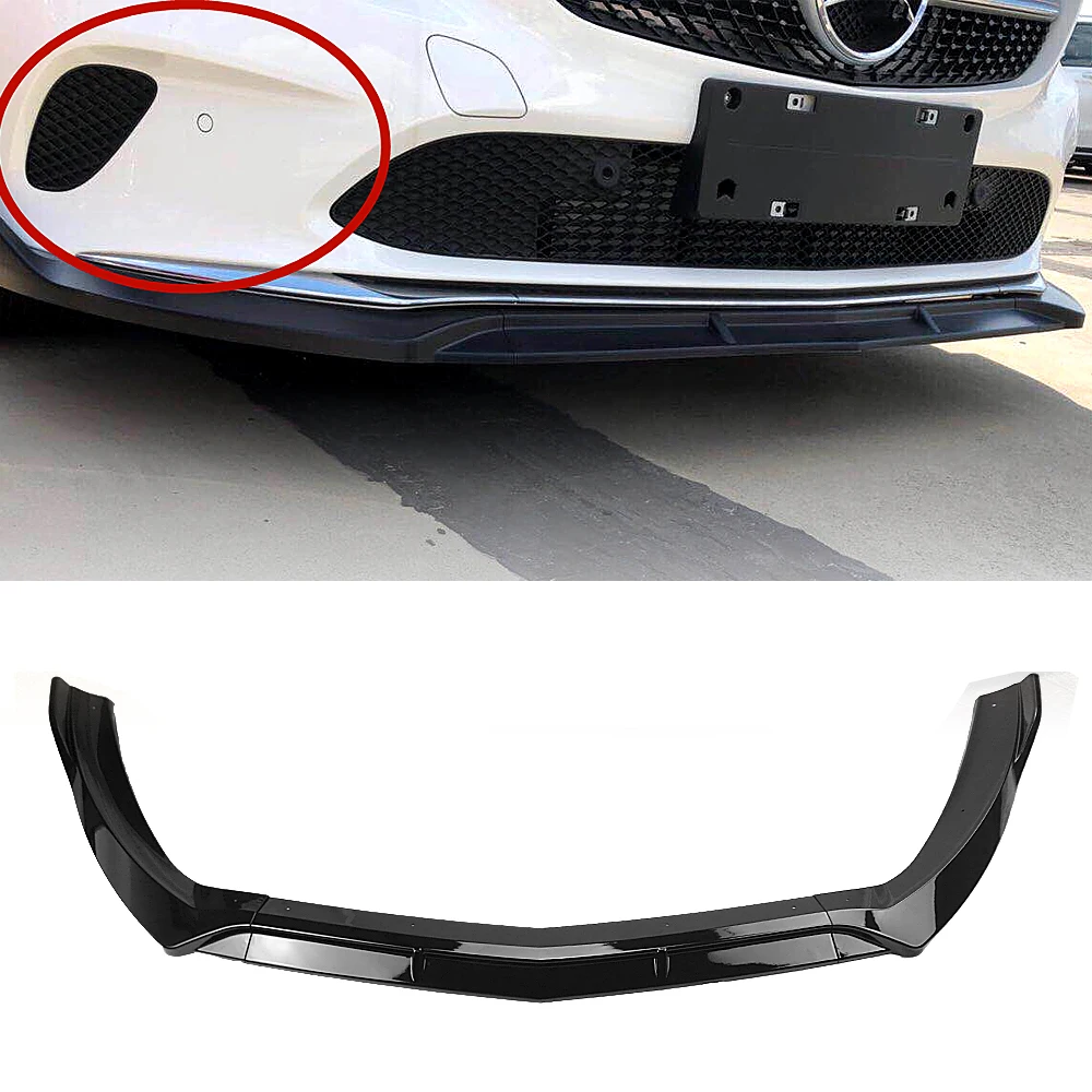 Front Bumper Spoiler Lip Splitter For Mercedes Benz CLA W117 2017-2019 CLA180 CLA200 CLA250 Sedan Gloss Black/Carbon Fiber Look
Front Bumper Spoiler Lip Splitter For Mercedes Benz CLA W117 2017-2019 CLA180 CLA200 CLA250 Sedan Gloss Black/Carbon Fiber Look