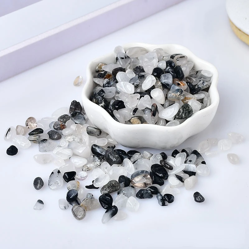 Natural Black Hair Crystal Gravel Reiki Degaussing Aromatherapy CrushedStone Small Particles Home Decoration Paving Stone Gravel
Natural Black Hair Crystal Gravel Reiki Degaussing Aromatherapy CrushedStone Small Particles Home Decoration Paving Stone Gravel