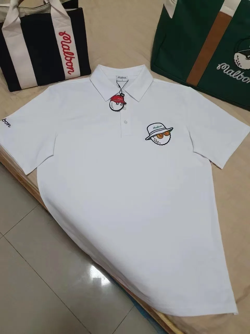 Man Short-sleeved T-shirt Tops golf Men's Motion Ball Clothes Quick-drying Clothes
Man Short-sleeved T-shirt Tops golf Men's Motion Ball Clothes Quick-drying Clothes