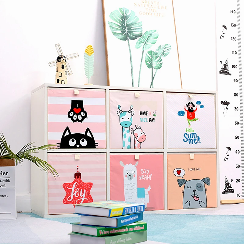Creative Animal Storage Box Cartoon Embroidery Folding Cube Storage Bins Washed Oxford Cloth Wardrobe Kids Toys Organizer
Creative Animal Storage Box Cartoon Embroidery Folding Cube Storage Bins Washed Oxford Cloth Wardrobe Kids Toys Organizer