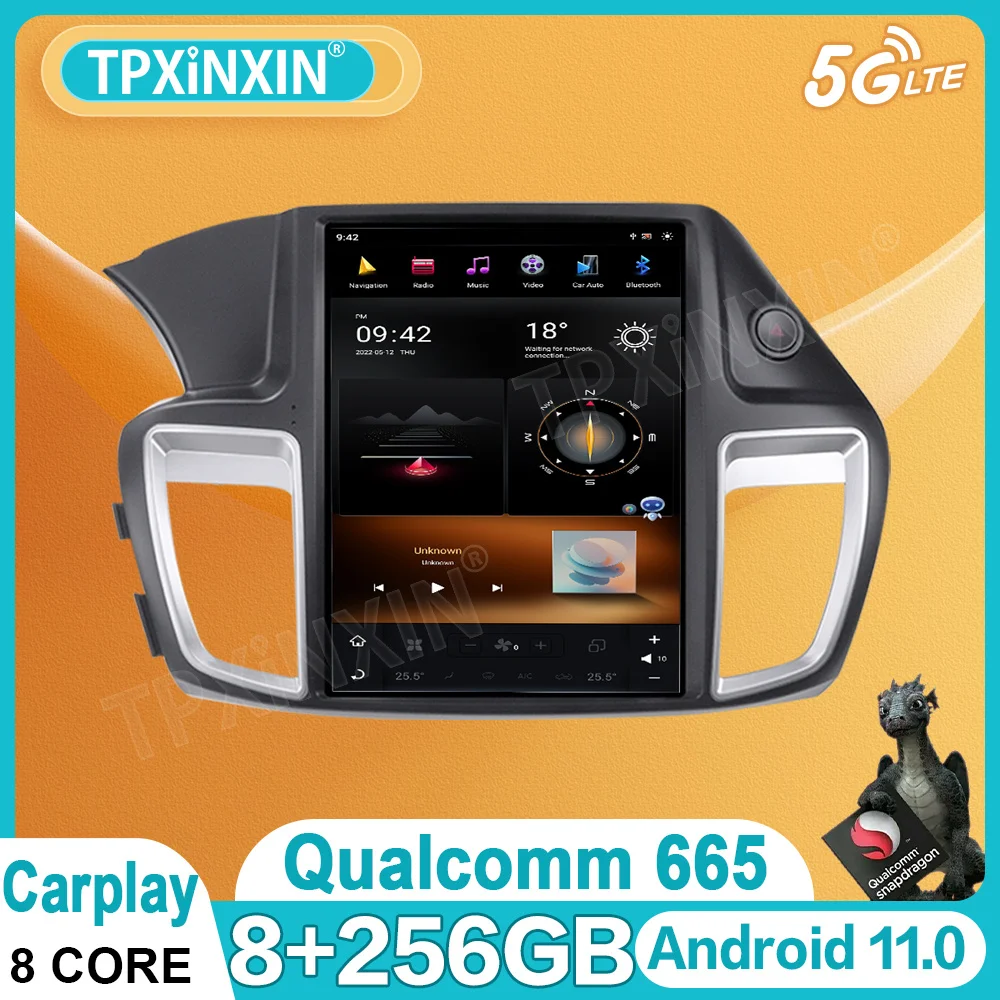 Android 11 System For Honda Accord 9 2012-2017 Car Radio Multimedia Player Tesla Touch Screen GPS Navigation Stereo Autoradio
Android 11 System For Honda Accord 9 2012-2017 Car Radio Multimedia Player Tesla Touch Screen GPS Navigation Stereo Autoradio