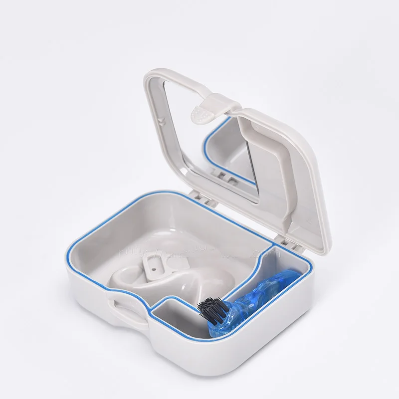 Denture Bath Retainer False Teeth Storage Case with Mirror and Brush denture Caring box Cleaning Bath Convenient to carry 1PC
Denture Bath Retainer False Teeth Storage Case with Mirror and Brush denture Caring box Cleaning Bath Convenient to carry 1PC