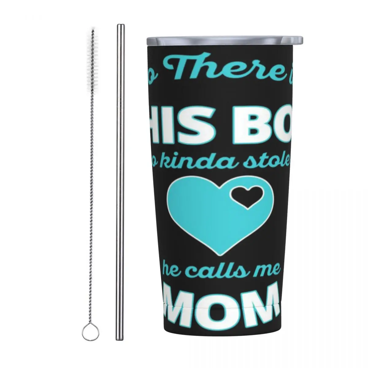 This Boy Stole My Heart Stainless Steel Mug Odourless Push pull Lid With straw Reusable
This Boy Stole My Heart Stainless Steel Mug Odourless Push pull Lid With straw Reusable