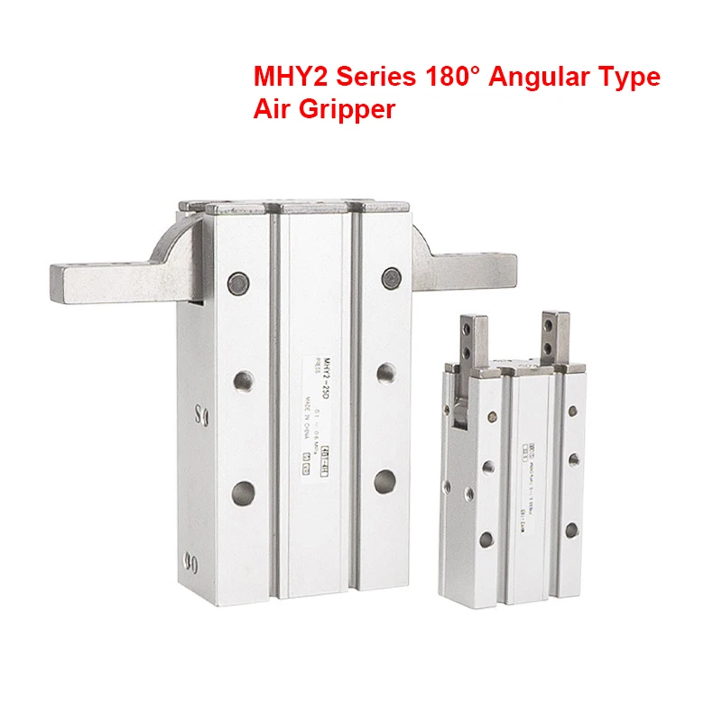 MHY2 Series 180° Angular Type Air Gripper Cam Type 2 Fingers Double acting Bore Size 10/16/20/25 mm
MHY2 Series 180° Angular Type Air Gripper Cam Type 2 Fingers Double acting Bore Size 10/16/20/25 mm