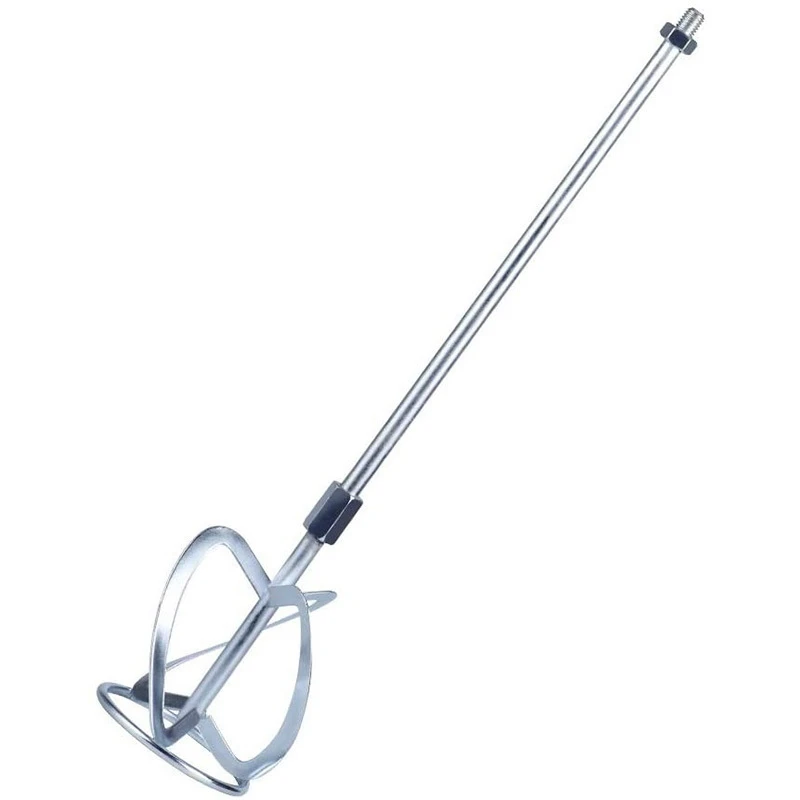 Paint And Mud Mixer Stirring Rod For Drill Agitator Mixing Rod Concrete Mortar Mixer, Silver
Paint And Mud Mixer Stirring Rod For Drill Agitator Mixing Rod Concrete Mortar Mixer, Silver