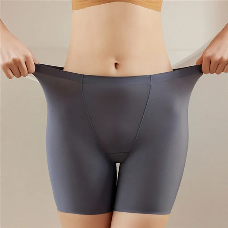 Women Traceless Ice Silk Safety Briefs Yoga Sports Hip-Lifting Boxer Underpants High Waist Leggings Slim Lingeries Short Pants
Women Traceless Ice Silk Safety Briefs Yoga Sports Hip-Lifting Boxer Underpants High Waist Leggings Slim Lingeries Short Pants