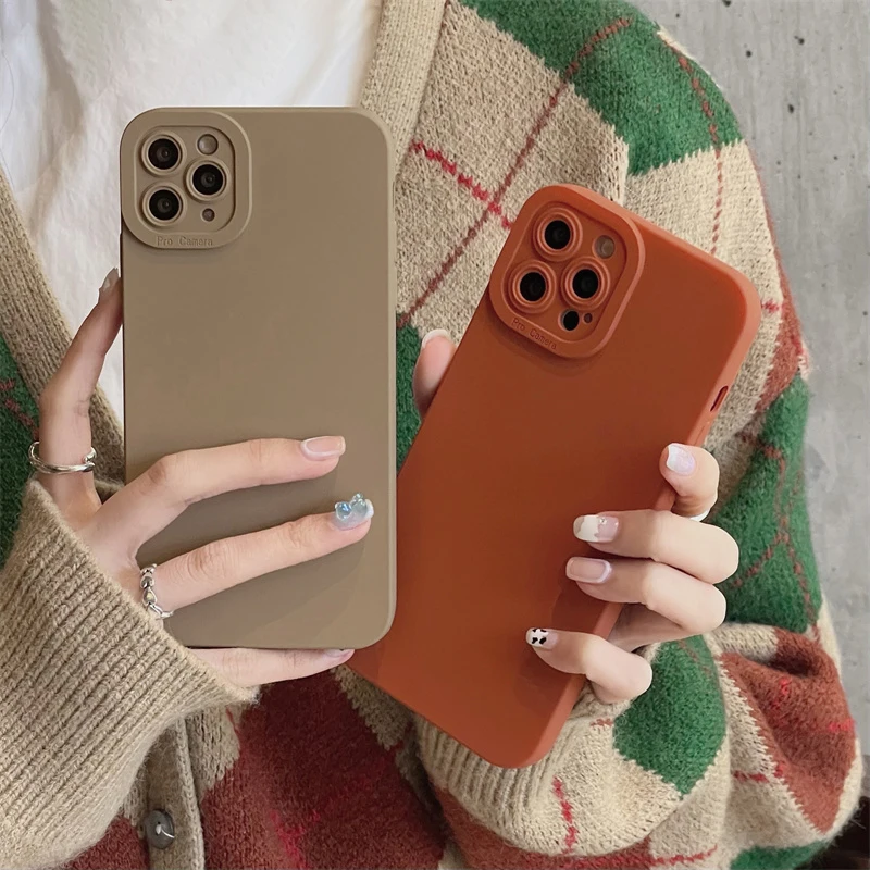 Silicone Phone Case For iPhone 13 12 11 Pro Max 7 8 Plus SE X XR XS Max Camera Lens Soft Protection Cover Shockproof Back Cases
Silicone Phone Case For iPhone 13 12 11 Pro Max 7 8 Plus SE X XR XS Max Camera Lens Soft Protection Cover Shockproof Back Cases