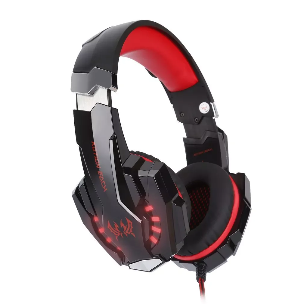 G9000 Gaming Headset Over-Ear 3.5mm Headphone with Microphone LED Light Earphone for Laptop Tablet Mobile Phones for PS4 G9000
G9000 Gaming Headset Over-Ear 3.5mm Headphone with Microphone LED Light Earphone for Laptop Tablet Mobile Phones for PS4 G9000