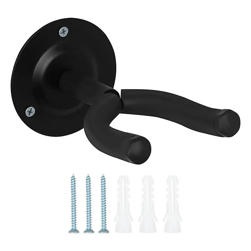 Настенная стойка для гитары, съемный амортизирующий настенный держатель для укулеле, черные вешалки для укулеле для дома, студии, квартиры, гитары 
Настенная стойка для гитары, съемный амортизирующий настенный держатель для укулеле, черные вешалки для укулеле для дома, студии, квартиры, гитары