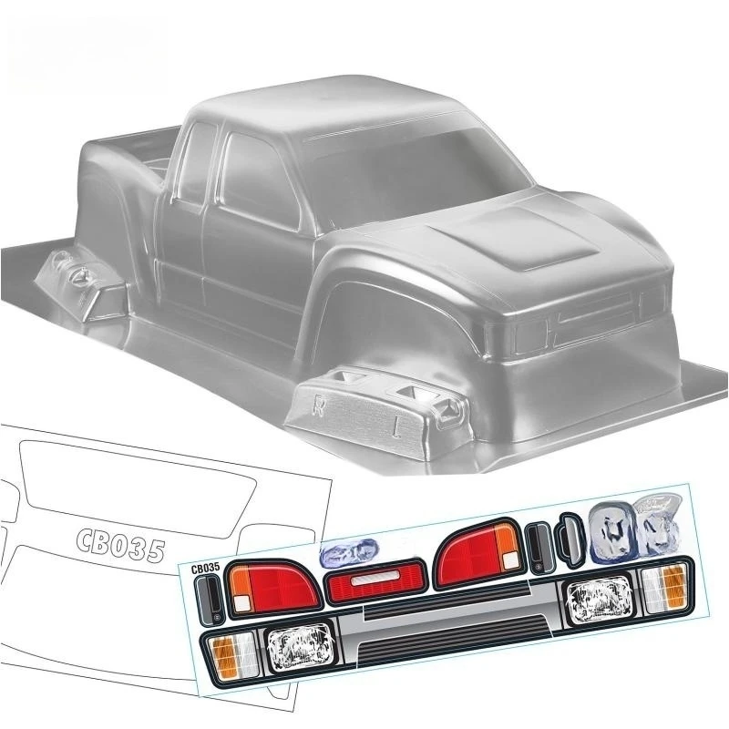 Корпус TeamC 313 мм, корпус гусеничного колеса 1/10, прозрачный корпус Lexan для автомобиля с светильник, наклейка для R/C Rock Crawler Truck TRX4 SCX10 YK 313, колесная база
Корпус TeamC 313 мм, корпус гусеничного колеса 1/10, прозрачный корпус Lexan для автомобиля с светильник, наклейка для R/C Rock Crawler Truck TRX4 SCX10 YK 313, колесная база