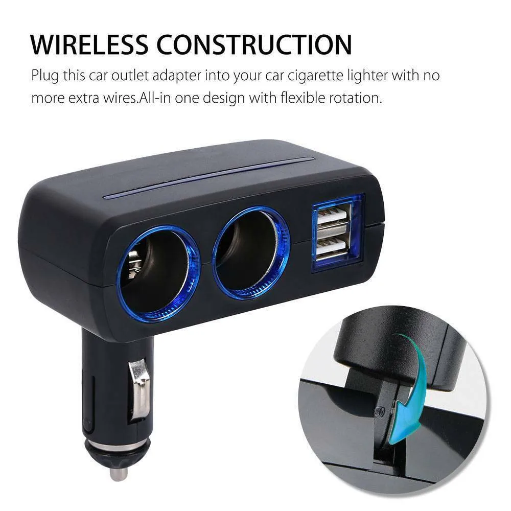2Usb Автомобильное зарядное устройство, многофункциональный прикуриватель, универсальный адаптер питания, разветвитель розетки, Usb зарядное...
2Usb Автомобильное зарядное устройство, многофункциональный прикуриватель, универсальный адаптер питания, разветвитель розетки, Usb зарядное...