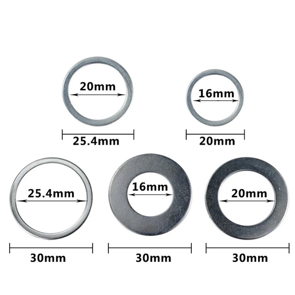 16/20/22/25.4/30/32MM Circular Saw Blade Reducting Rings Conversion Ring Cutting Disc Woodworking Tools Cutting Washer
16/20/22/25.4/30/32MM Circular Saw Blade Reducting Rings Conversion Ring Cutting Disc Woodworking Tools Cutting Washer