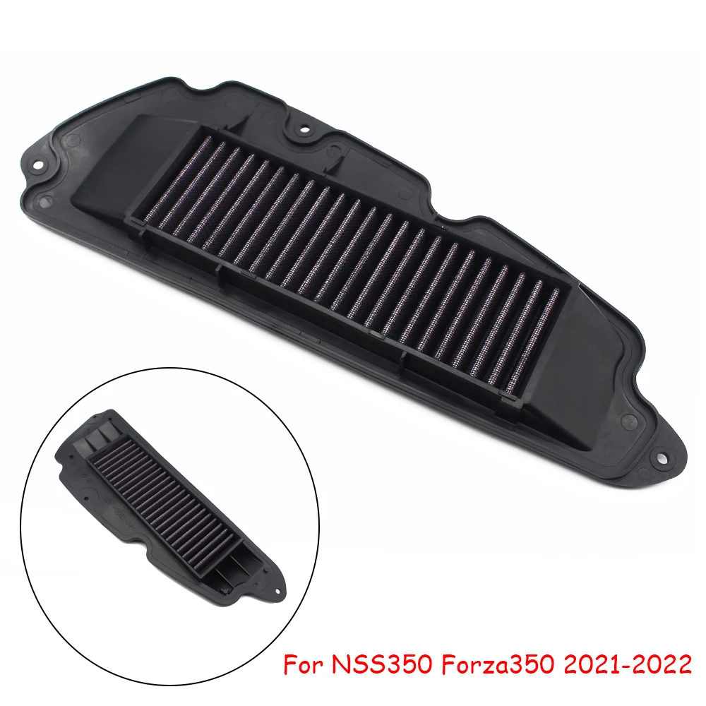 

For Honda NSS350 NSS 350 Forza 350 Forza350 2021-2022 Motorcycle Air Intake Filter Cleaner High Flow Non-woven Fabric Air Filter