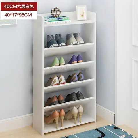 Многослойная деревянная стойка для обуви, легко собирается, полка для хранения, шкаф для обуви, Простая Стойка для обуви, органайзеры для обуви, домашняя мебель