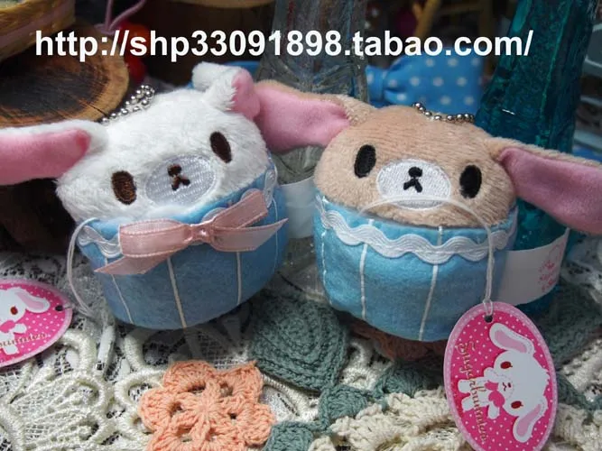 Cute Cake Sugarbunnies Plush Keychain 2 Pieces Set Cartoon Anime Kawaii Bag Keychains Women Key Chain Keyring Girls Toys Gifts
Cute Cake Sugarbunnies Plush Keychain 2 Pieces Set Cartoon Anime Kawaii Bag Keychains Women Key Chain Keyring Girls Toys Gifts