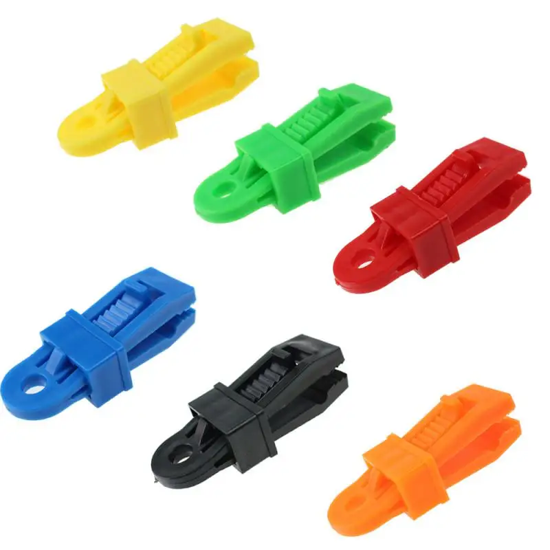 

Outdoor Camping Plastic Tent Clips Clamp Camping tent Tarp canopy plastic Clips fastener fixing Clamp Kit Travel Accessories Hot