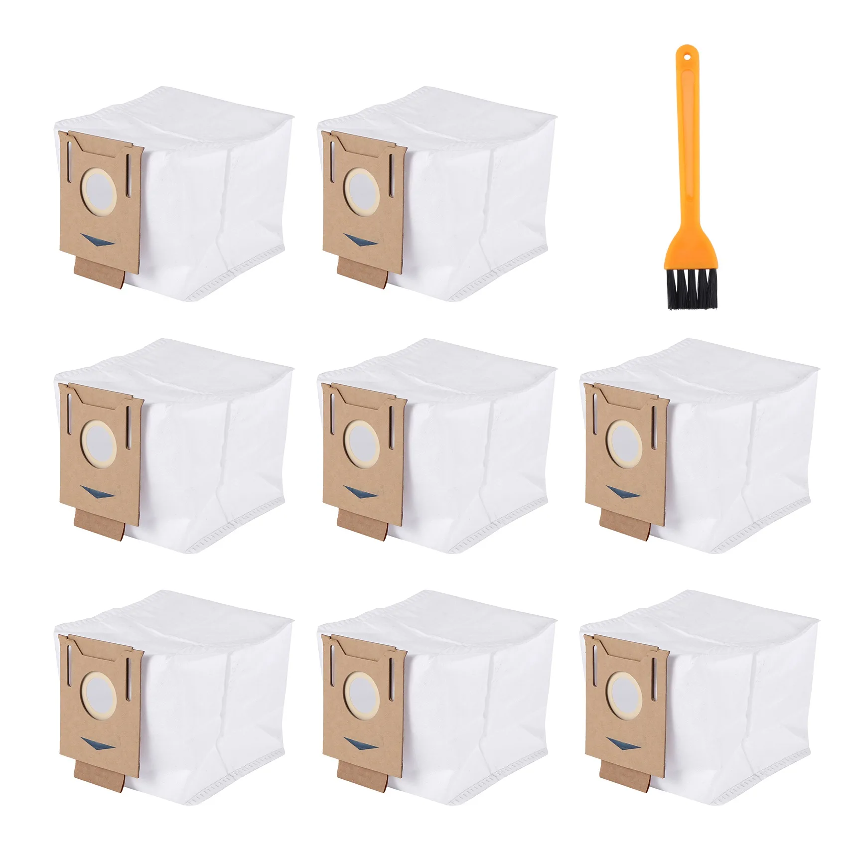 8 Pack Dust Vacuum Bags 2.5L for Ecovacs DEEBOT OZMO T8 AIVI T8 Max T8 Series T9 Series N8 Pro Plus N8 Pro Robot Vacuum
8 Pack Dust Vacuum Bags 2.5L for Ecovacs DEEBOT OZMO T8 AIVI T8 Max T8 Series T9 Series N8 Pro Plus N8 Pro Robot Vacuum