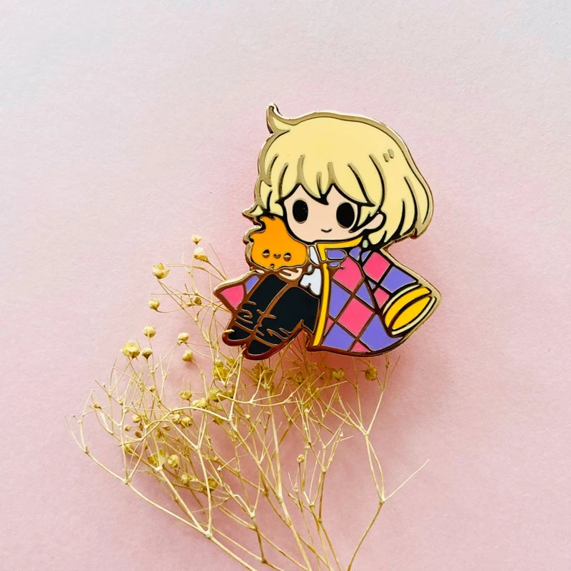 Cartoon Anime Character kawaii Hal Hard Enamel Badge Brooch DIY Backpack Collar Lapel Pin Party Gift Jewelry Animal Brooch
Cartoon Anime Character kawaii Hal Hard Enamel Badge Brooch DIY Backpack Collar Lapel Pin Party Gift Jewelry Animal Brooch