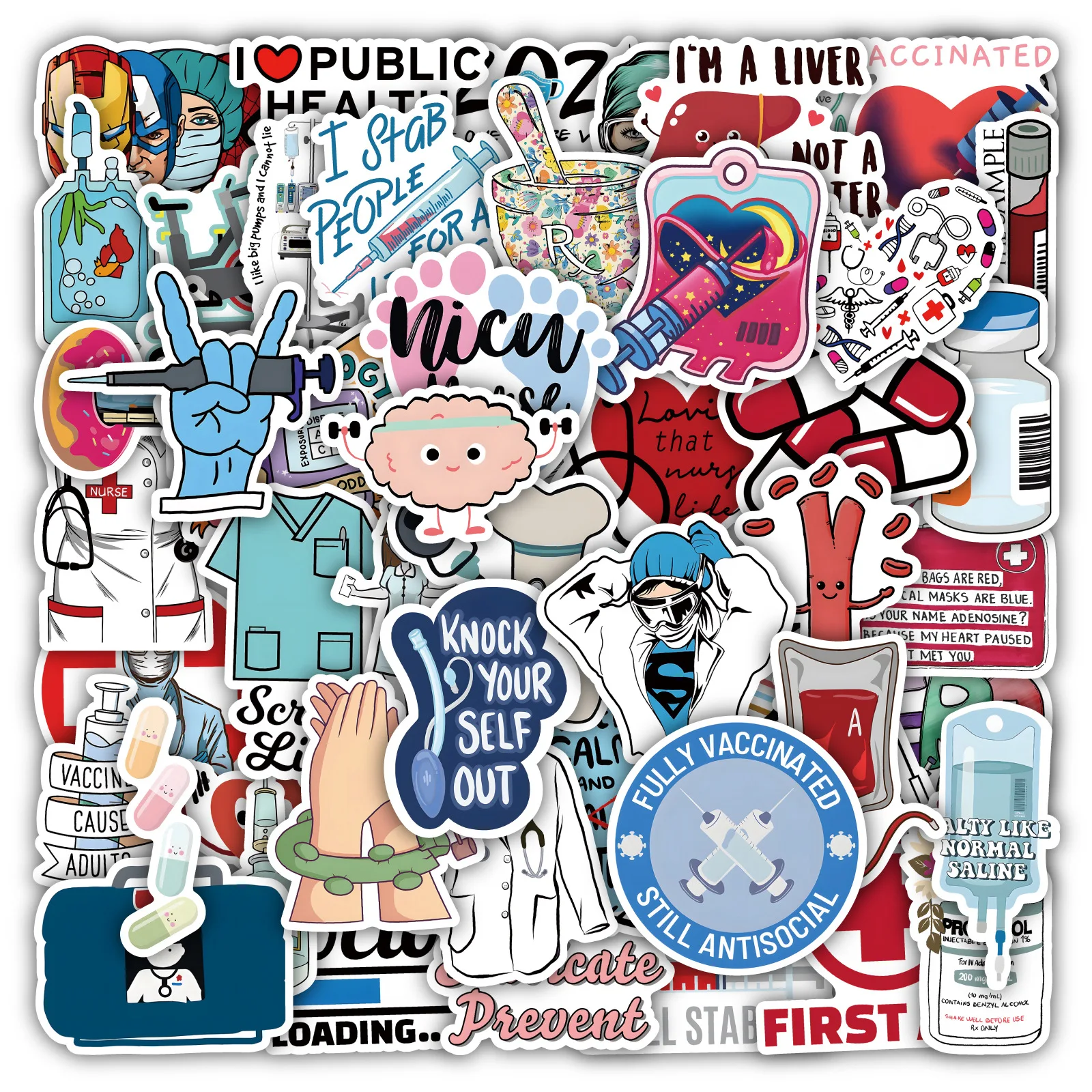 10/30/50pcs International Nurses Day Stickers Graffiti Suitcase Skateboard Phone Case Decorative Waterproof Stickers
10/30/50pcs International Nurses Day Stickers Graffiti Suitcase Skateboard Phone Case Decorative Waterproof Stickers
