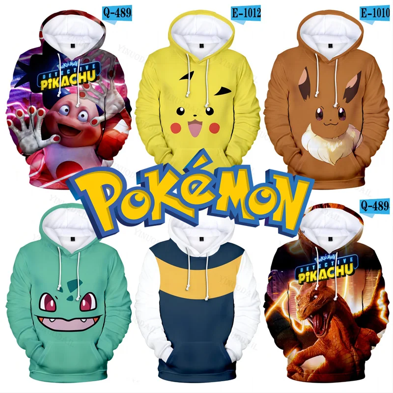 Charmander Bulbasaur Squirtle Anime Pokemon Cosplay Gengar Sweatshirt 3D Printed Boys Hoodies Pullovers Tops Men Clothing
Charmander Bulbasaur Squirtle Anime Pokemon Cosplay Gengar Sweatshirt 3D Printed Boys Hoodies Pullovers Tops Men Clothing