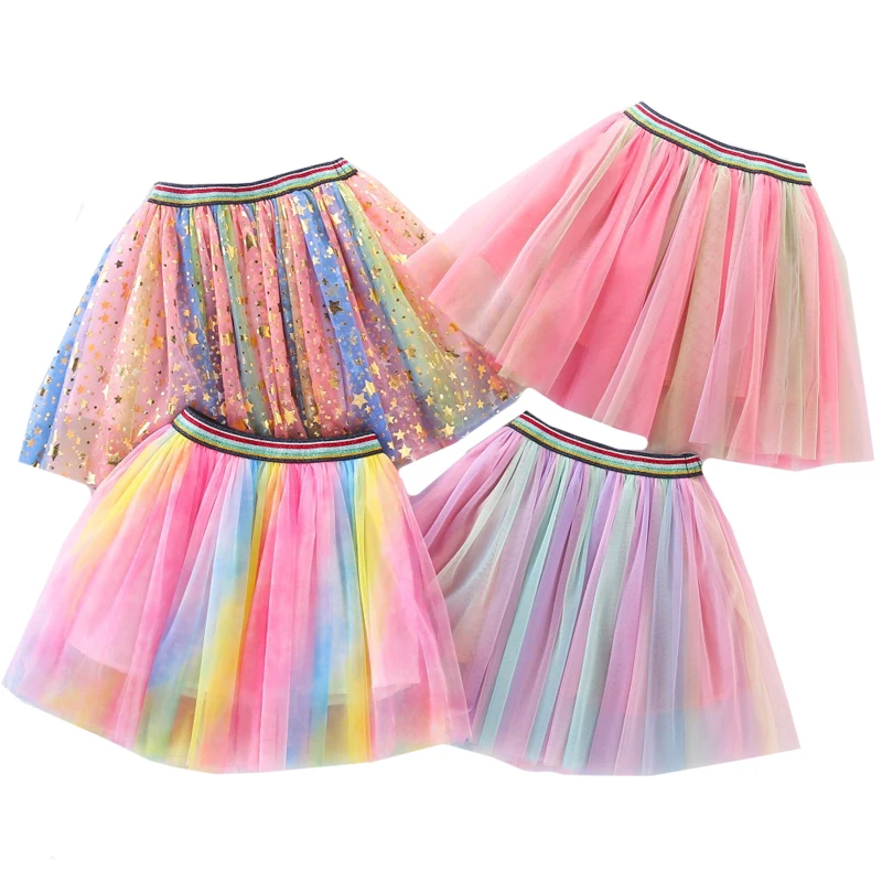 1-12Yrs Children's Rainbow Girls Mesh Tutu Stars Birthday Princess Party Show Dance Skirt Kids Gauze Mid-Waist Ball Gown Skirt
1-12Yrs Children's Rainbow Girls Mesh Tutu Stars Birthday Princess Party Show Dance Skirt Kids Gauze Mid-Waist Ball Gown Skirt