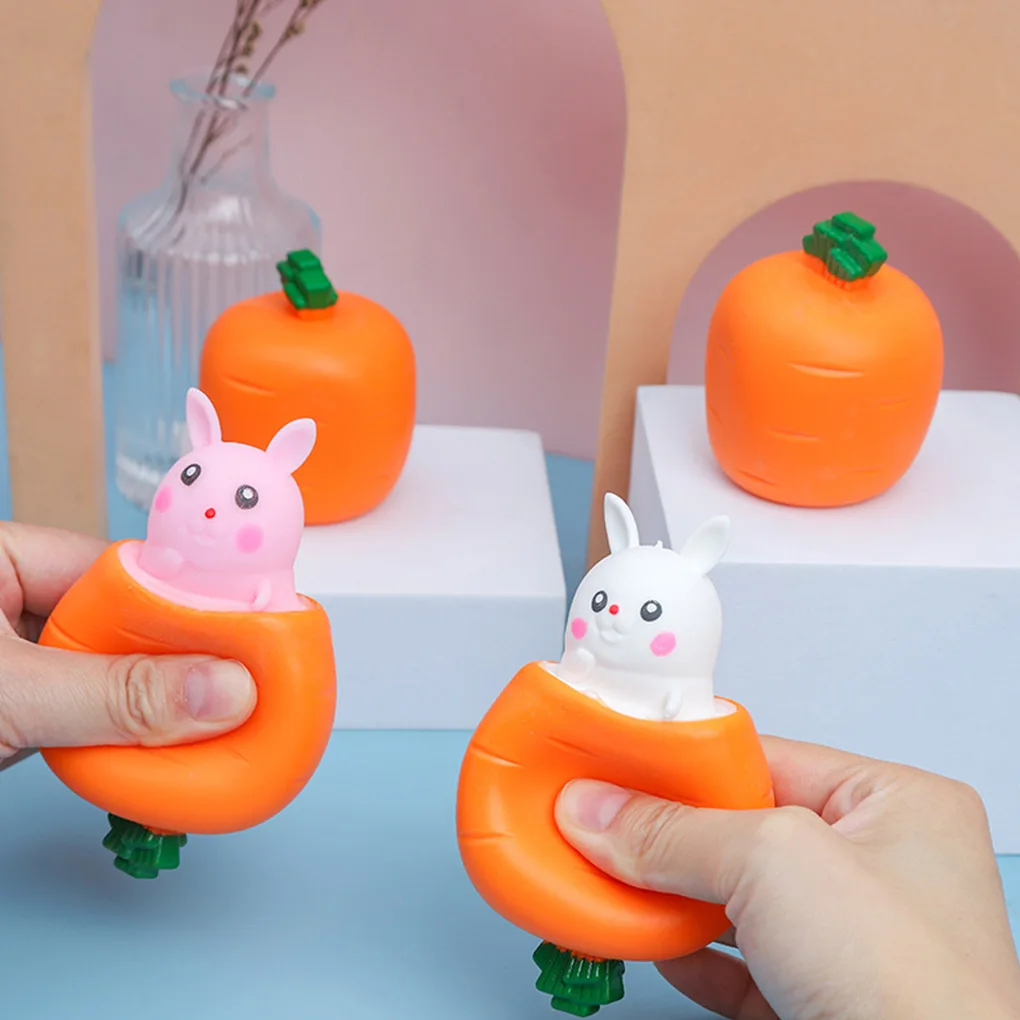 Carrot Rabbit Squeezing Cup Cartoon Stress Relief Toys Kids Antistress Lovely Bunny Pinching Toy Easter Party Favors
Carrot Rabbit Squeezing Cup Cartoon Stress Relief Toys Kids Antistress Lovely Bunny Pinching Toy Easter Party Favors