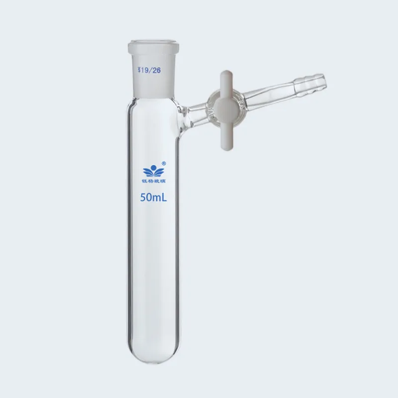 1Pcs Lab Glass 10/25/50/100/250ml Grinding mouth Reaction Flask, schlenk tube with PTFE piston
1Pcs Lab Glass 10/25/50/100/250ml Grinding mouth Reaction Flask, schlenk tube with PTFE piston