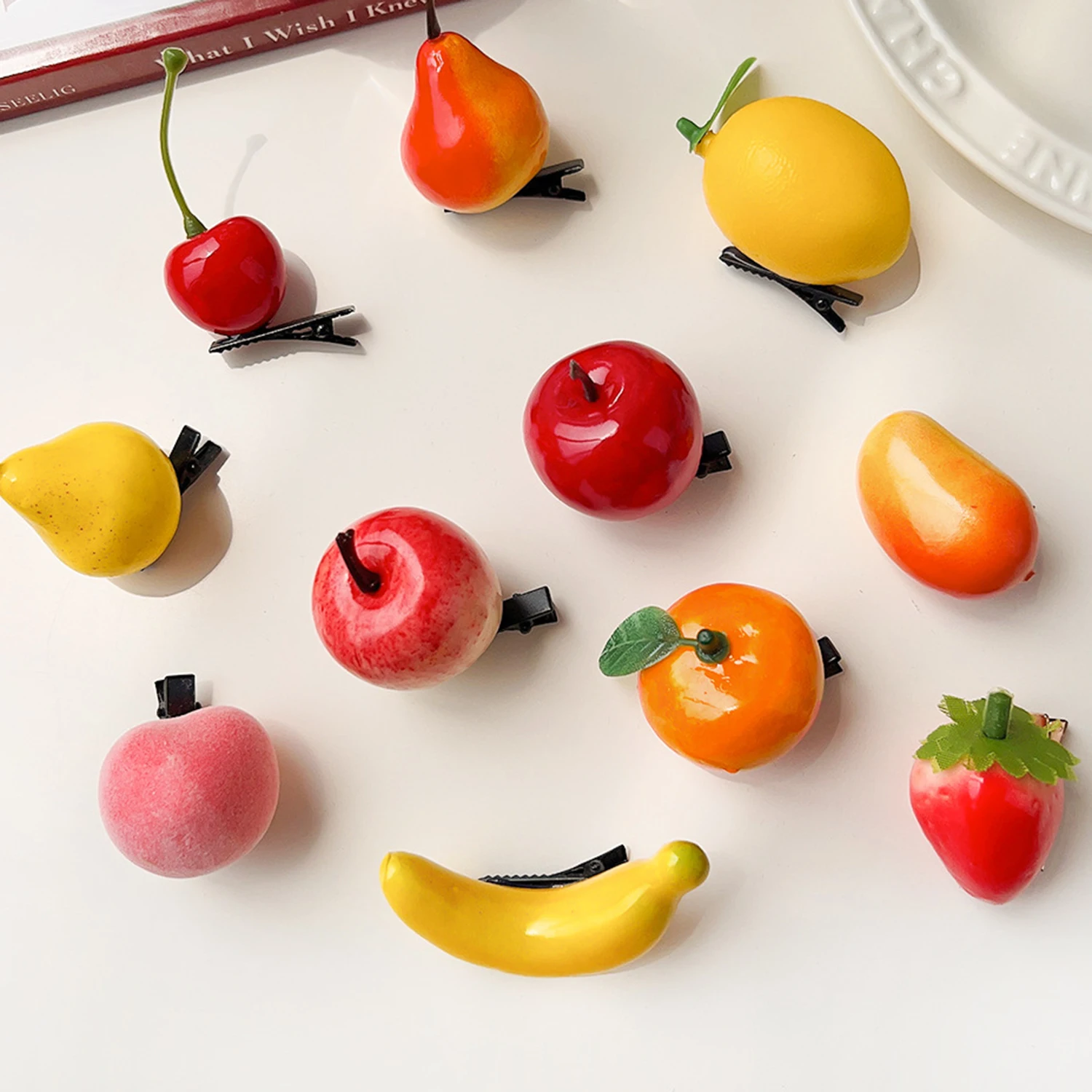 1Pc Fruit Hair Clips Women Girl Funny Cute Bangs Side Hairpins Children Adult Sweet Barrettes Headwear Y2K Hair Accessories Gift
1Pc Fruit Hair Clips Women Girl Funny Cute Bangs Side Hairpins Children Adult Sweet Barrettes Headwear Y2K Hair Accessories Gift