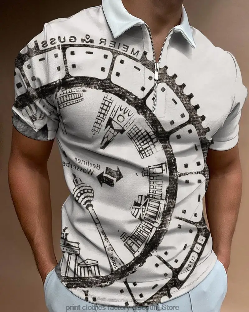 Men's Clothing Men T-shirts With Pattern Polo shirt Man Brand Luxury Short Sleeve T-shirt Summer New Fashion Classic Menswear
Men's Clothing Men T-shirts With Pattern Polo shirt Man Brand Luxury Short Sleeve T-shirt Summer New Fashion Classic Menswear