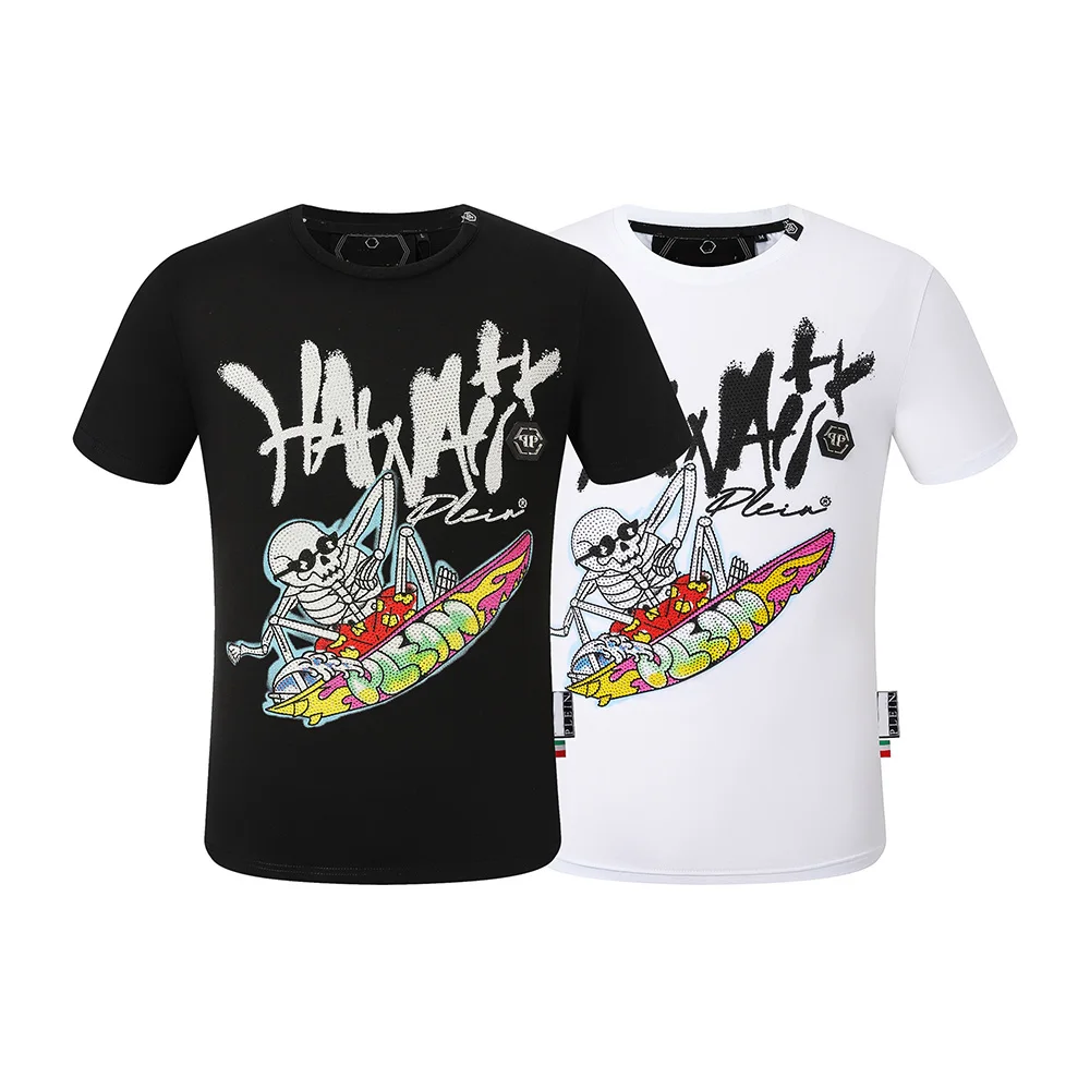 summer new Tshirt Casual Short-Sleeved Tees PP Diamond pattern Print Tops Style Mens white black plein T-Shirt
summer new Tshirt Casual Short-Sleeved Tees PP Diamond pattern Print Tops Style Mens white black plein T-Shirt