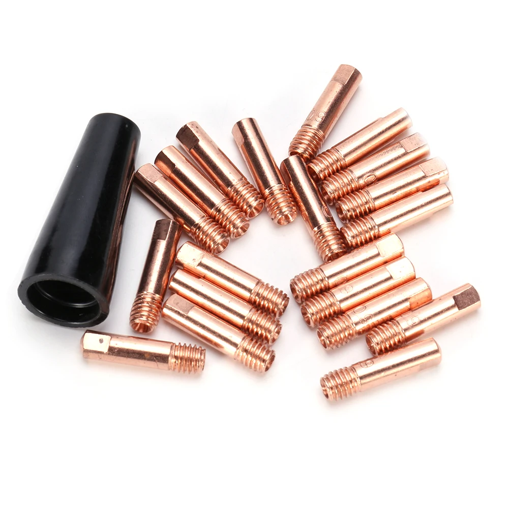 20pcs Welding Torch Semi-automatic Gas Diffuser Connector Torch Contact Replacement Soldering Supplies MIG Welding Gun Accessory
20pcs Welding Torch Semi-automatic Gas Diffuser Connector Torch Contact Replacement Soldering Supplies MIG Welding Gun Accessory