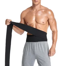 Men Waist Trainer Trimmer Belt Body Shaper Sheath Snatch Me Up Bandage Abdomen Reducer Wrap Corset Top Male Belly Stretch Bands