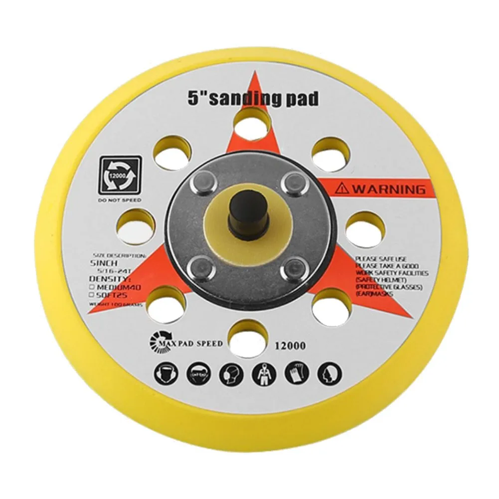 1* Backing Pad 125mm 5in 5inch/125mm Diameter 8holes Hook & Loop Polisher Sanding Disc New Nice Pratical Durable
1* Backing Pad 125mm 5in 5inch/125mm Diameter 8holes Hook & Loop Polisher Sanding Disc New Nice Pratical Durable